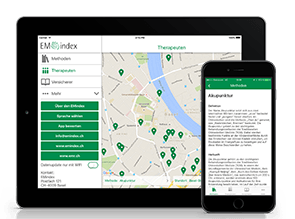 EMindex App auf Tablet und Smartphone